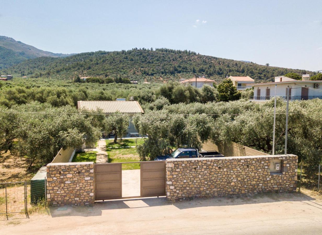 Villa 4 You Iliopetra Skala Sotiros Buitenkant foto